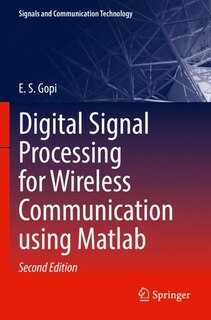 Front cover_Digital Signal Processing for Wireless Communication using Matlab