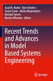 Front cover_Recent Trends and Advances in Model Based Systems Engineering