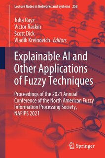 Couverture_Explainable AI and Other Applications of Fuzzy Techniques
