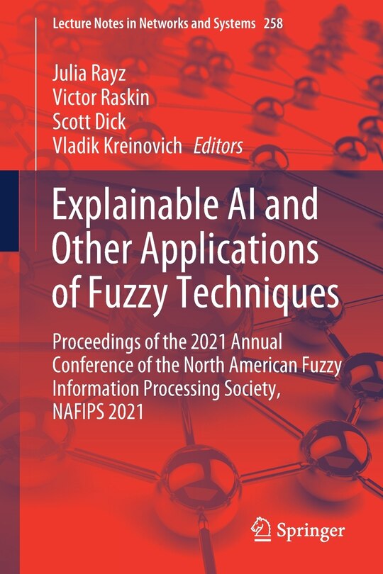 Couverture_Explainable AI and Other Applications of Fuzzy Techniques