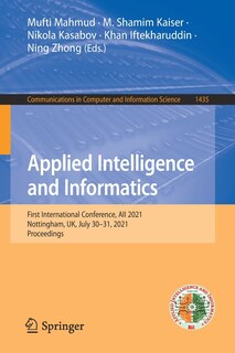 Front cover_Applied Intelligence And Informatics
