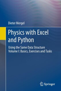 Front cover_Physics with Excel and Python