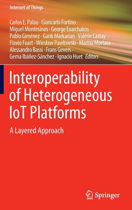 Front cover_Interoperability Of Heterogeneous Iot Platforms