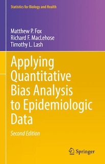 Couverture_Applying Quantitative Bias Analysis To Epidemiologic Data