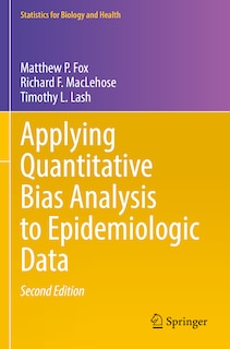 Front cover_Applying Quantitative Bias Analysis to Epidemiologic Data