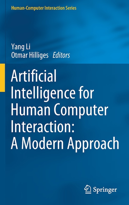 Front cover_Artificial Intelligence For Human Computer Interaction