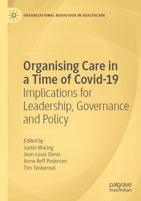 Front cover_Organising Care in a Time of Covid-19