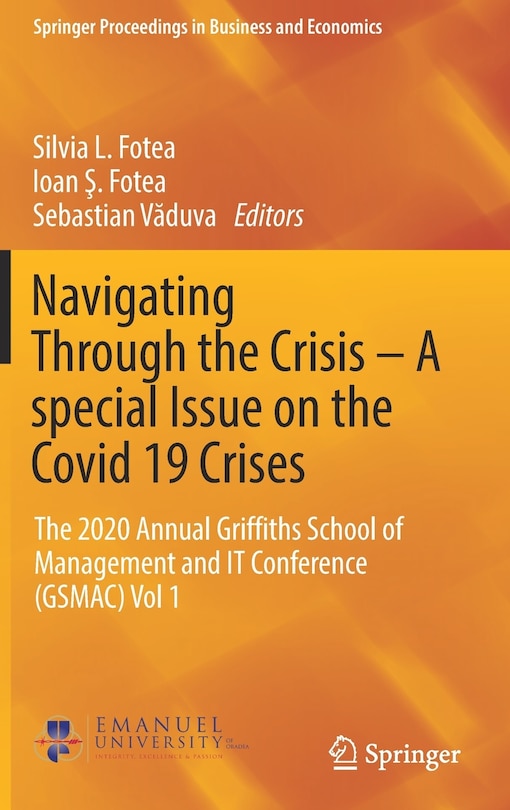 Couverture_Navigating Through the Crisis - A special Issue on the Covid 19 Crises