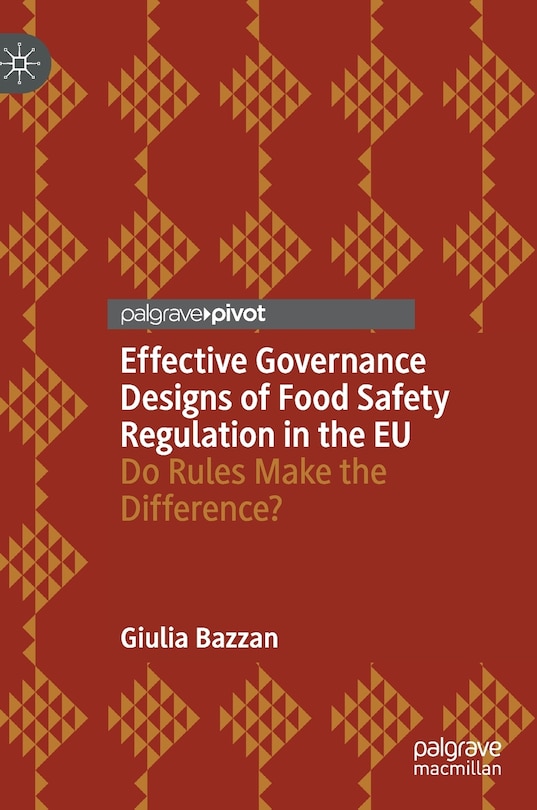 Couverture_Effective Governance Designs Of Food Safety Regulation In The Eu