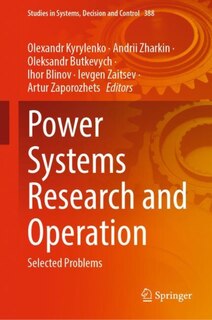 Front cover_Power Systems Research And Operation
