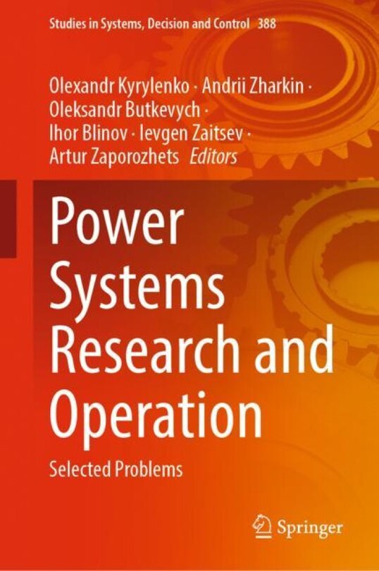Front cover_Power Systems Research And Operation