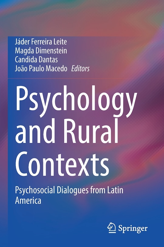 Couverture_Psychology and Rural Contexts