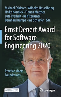 Couverture_Ernst Denert Award For Software Engineering 2020