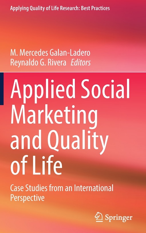 Front cover_Applied Social Marketing And Quality Of Life