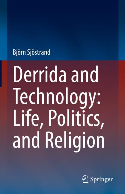 Front cover_Derrida And Technology