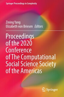 Couverture_Proceedings of the 2020 Conference of The Computational Social Science Society of the Americas