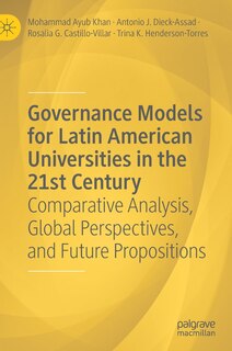 Couverture_Governance Models For Latin American Universities In The 21st Century
