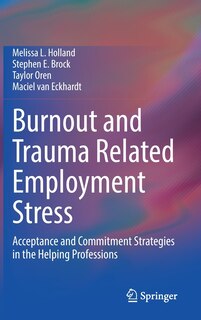 Couverture_Burnout And Trauma Related Employment Stress