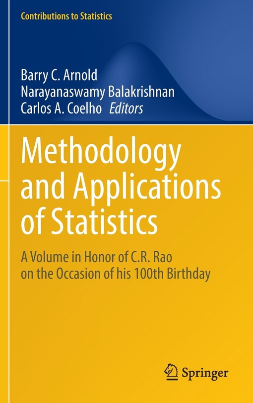 Couverture_Methodology And Applications Of Statistics
