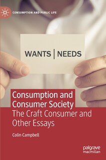 Front cover_Consumption And Consumer Society