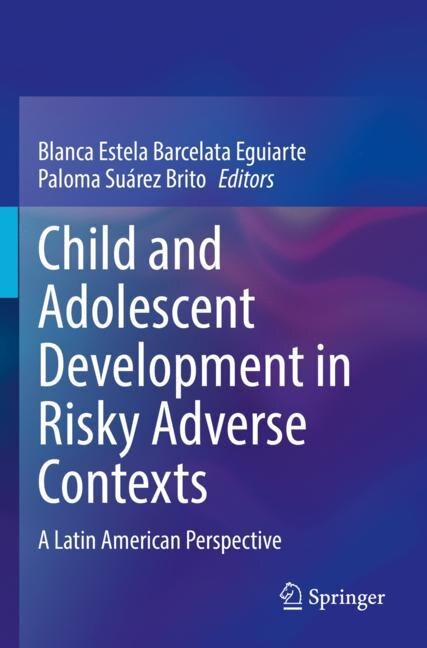 Couverture_Child and Adolescent Development in Risky Adverse Contexts