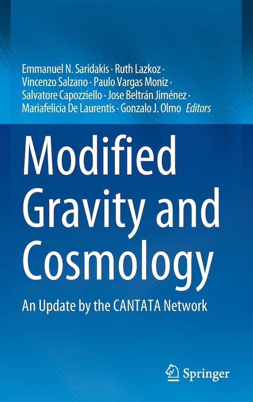 Front cover_Modified Gravity And Cosmology