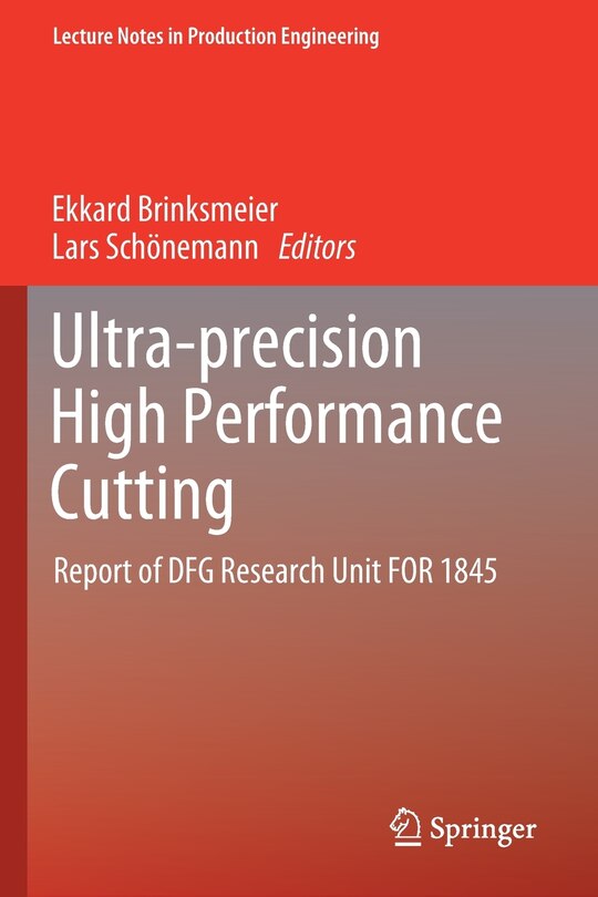 Couverture_Ultra-precision High Performance Cutting