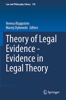 Front cover_Theory of Legal Evidence - Evidence in Legal Theory