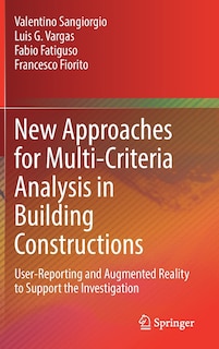 Front cover_New Approaches For Multi-criteria Analysis In Building Constructions