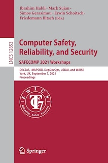 Front cover_Computer Safety, Reliability, And Security. Safecomp 2021 Workshops