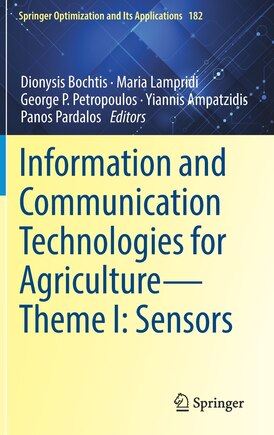 Information And Communication Technologies For Agriculture-theme I: Sensors