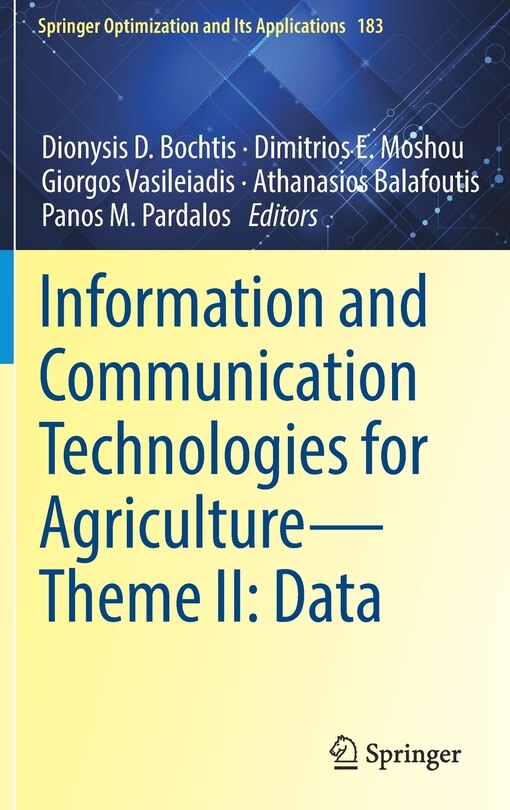Front cover_Information And Communication Technologies For Agriculture-theme Ii