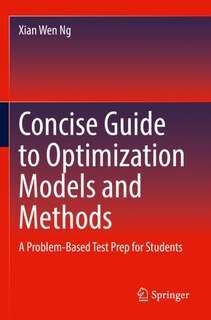 Front cover_Concise Guide to Optimization Models and Methods