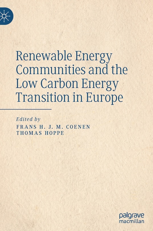 Couverture_Renewable Energy Communities And The Low Carbon Energy Transition In Europe