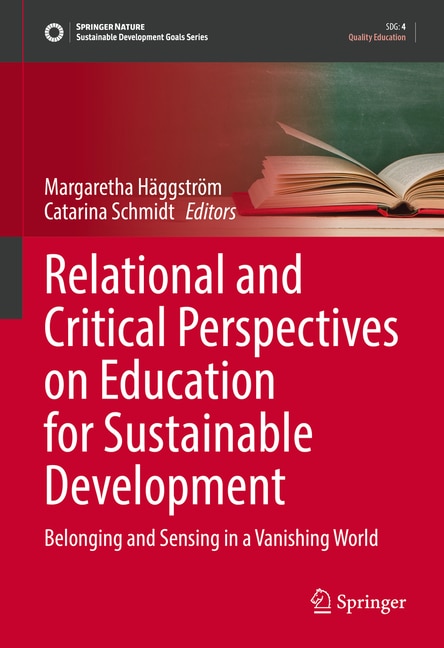 Front cover_Relational And Critical Perspectives On Education For Sustainable Development