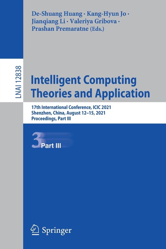 Couverture_Intelligent Computing Theories And Application