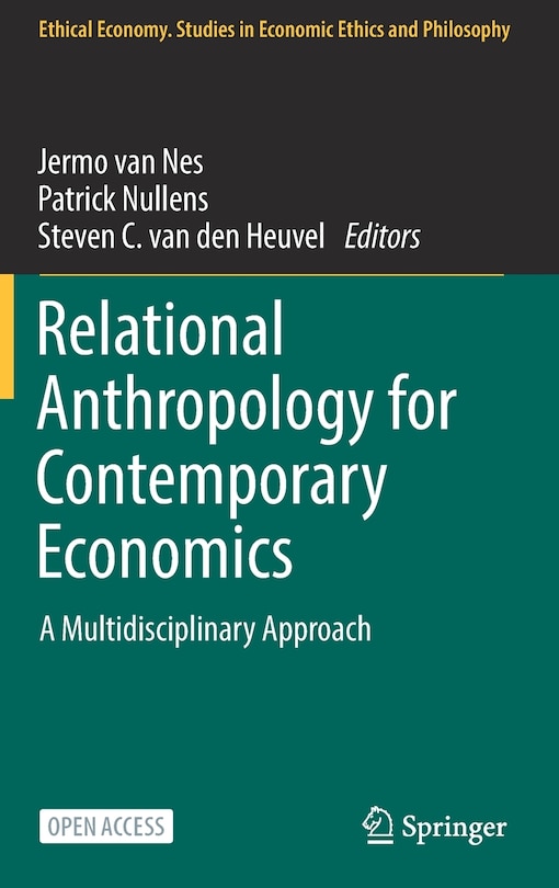 Front cover_Relational Anthropology For Contemporary Economics