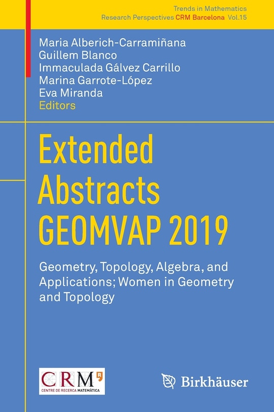 Front cover_Extended Abstracts Geomvap 2019