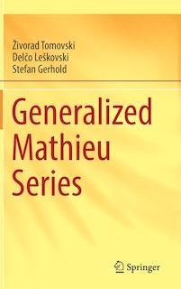 Couverture_Generalized Mathieu Series