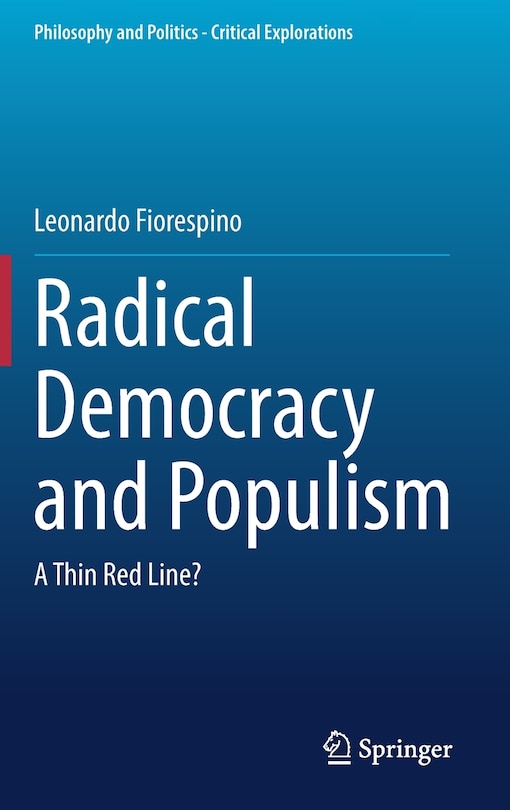 Couverture_Radical Democracy And Populism