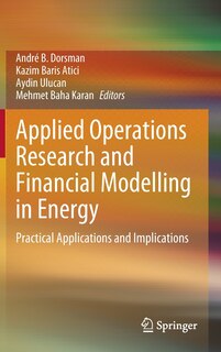 Couverture_Applied Operations Research And Financial Modelling In Energy