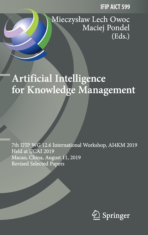 Front cover_Artificial Intelligence for Knowledge Management