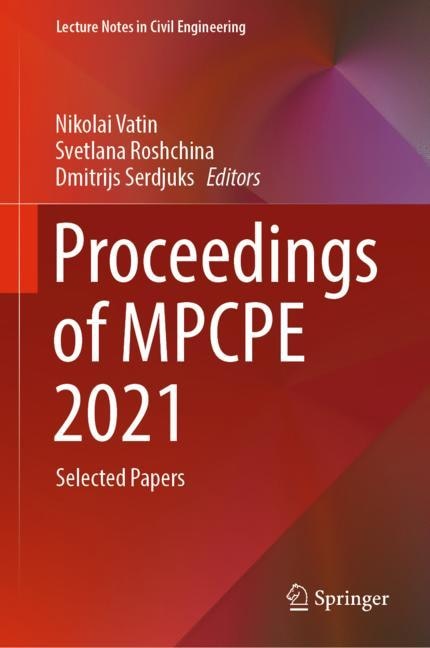 Front cover_Proceedings Of Mpcpe 2021