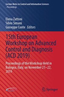Front cover_15th European Workshop on Advanced Control and Diagnosis (ACD 2019)