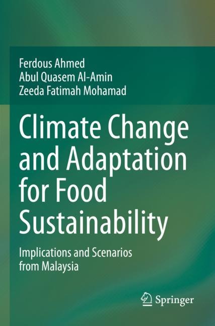 Couverture_Climate Change and Adaptation for Food Sustainability