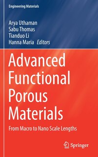 Front cover_Advanced Functional Porous Materials