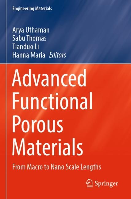 Front cover_Advanced Functional Porous Materials