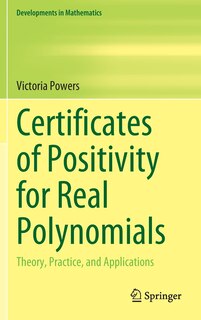 Couverture_Certificates Of Positivity For Real Polynomials