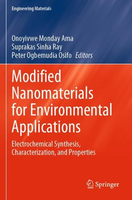 Couverture_Modified Nanomaterials for Environmental Applications