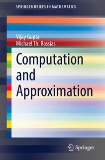 Front cover_Computation And Approximation